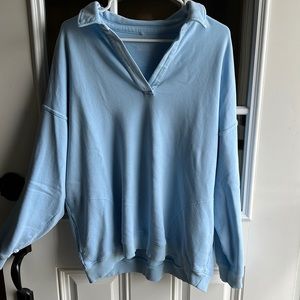 Aerie oversized collard neck sweater